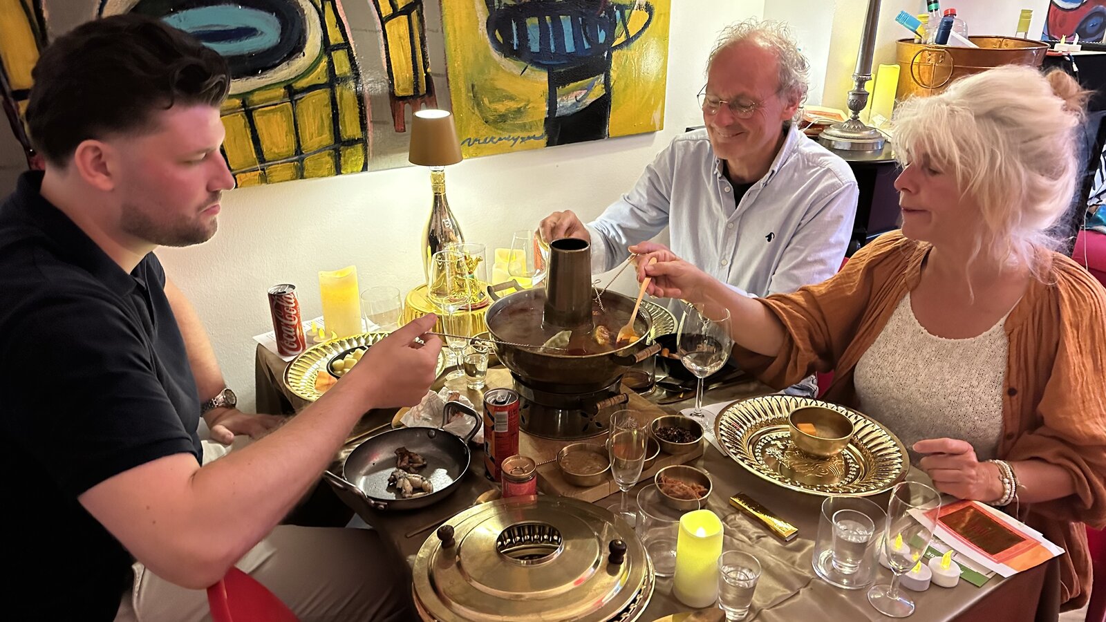 Gezellige fondueavond