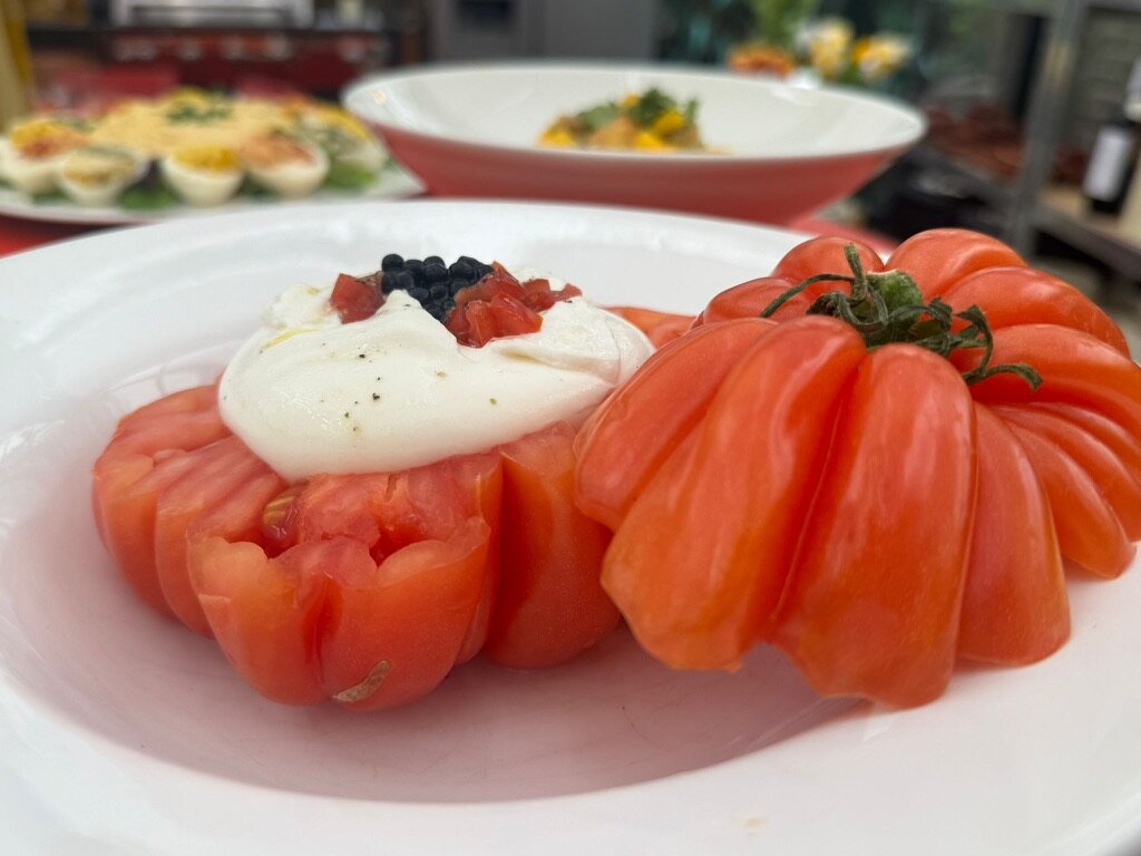 Tomaat met burrata